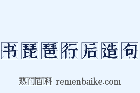 书琵琶行后造句是什么意思的图片